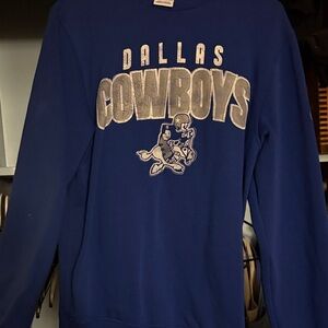 Nike Blue Cowboys Sweatshirt